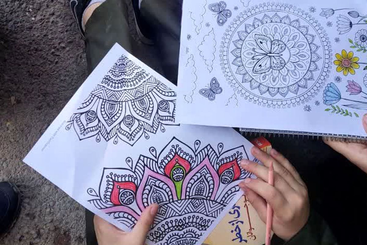 ایستگاه نشاط برای دانش‌آموزان بهارستانی