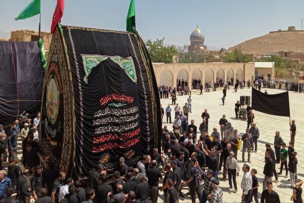  جلوه‌هایی از عزاداری مردم بنادکوک در روز شهادت امام رضا(ع)