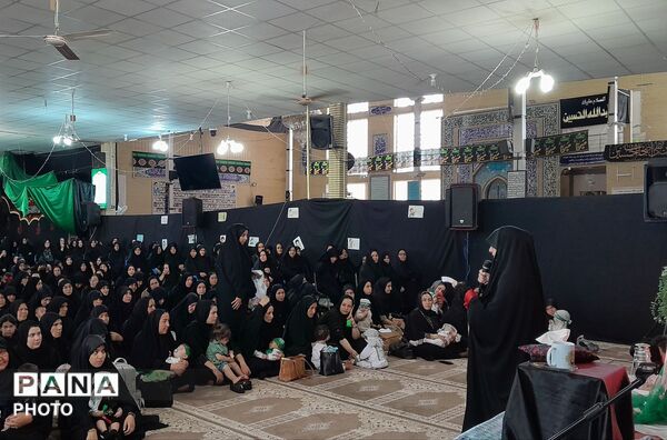  مراسم باشکوه شیرخوارگان حسینی در مسجد جامع درگزین