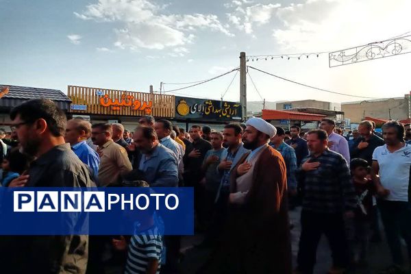 مراسم بزرگداشت شهدای خدمت در باشت