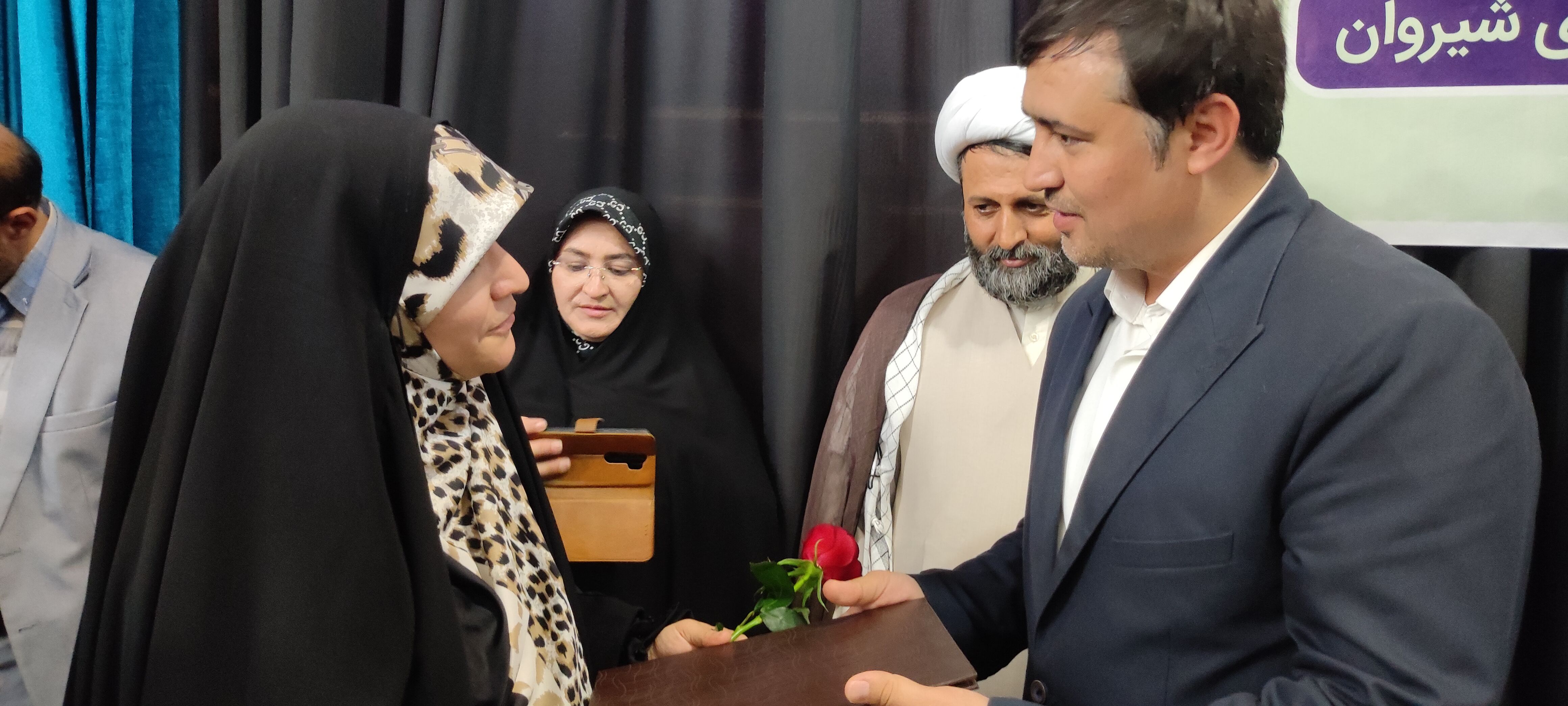 اجتماع بزرگ شیروانی‌ها در محکومیت جنایات صهیونسیتها با سخنرانی «سحر امامی»