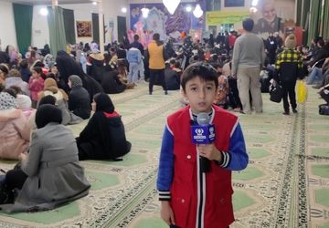 برگزاری مراسم جشن تکلیف فرشته ها و مسابقه دارت در شهر خانلق شیروان