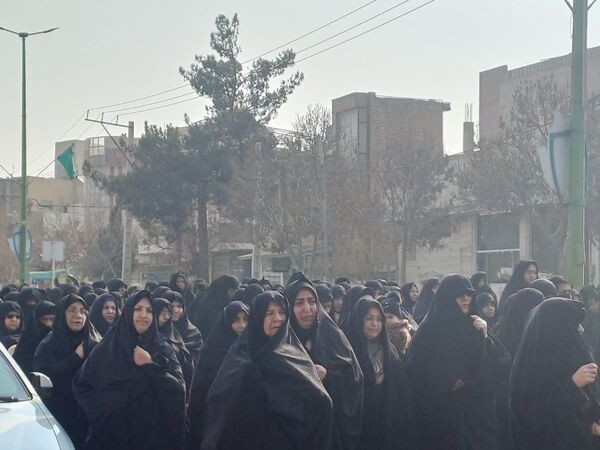 مراسم تشییع حجت‌الاسلام والمسلمین سید هاشم سجادی نسب در برخوار