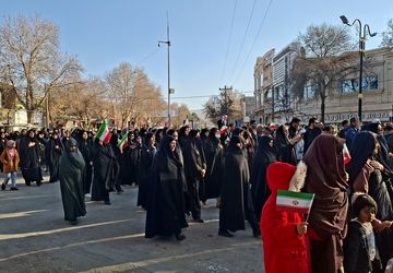 اجتماع بزرگ مردم شهرستان سملقان برای محکومیت هتاکان به قرآن کریم