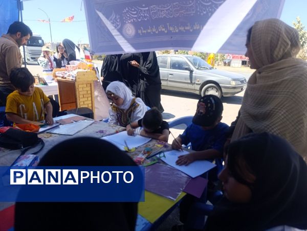 برپایی موکب سازمان دانش‌آموزی در شهرستان سملقان