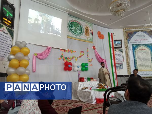 جشن نیمه شعبان در مسجد جامع شهر کندر
