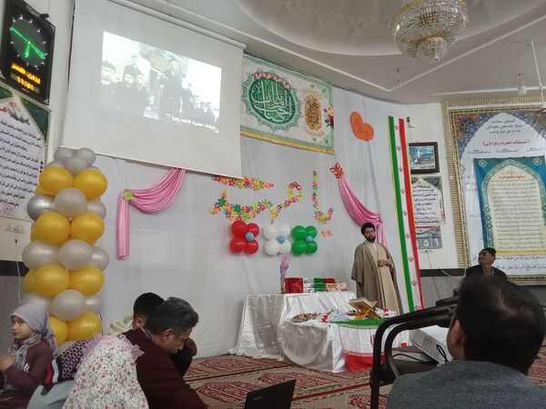 جشن نیمه شعبان در مسجد جامع شهر کندر
