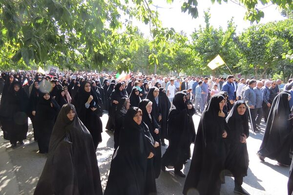 راهپیمایی سراسری محکومیت جنایات رژیم صهیونیستی شهرستان بجنورد