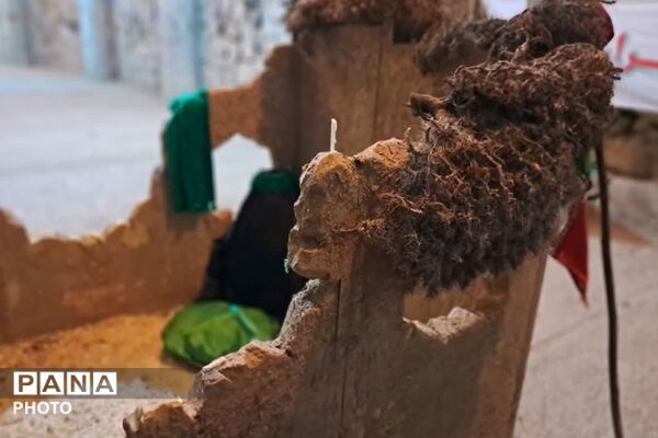 سفره حضرت رقیه(س) در میان تجمعات شبانه نیر 