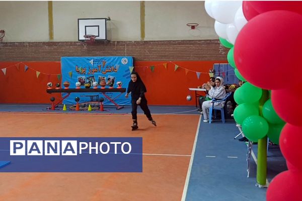 اختتامیه طرح میدان پویا در هنرستان هاجر نصیر‌آباد 