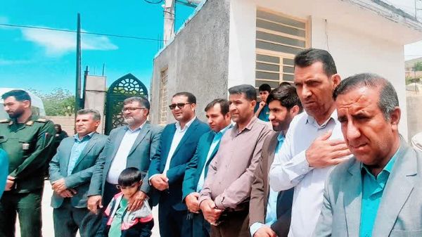 ورود پرچم متبرک حرم رضوی به شهرستان مارگون