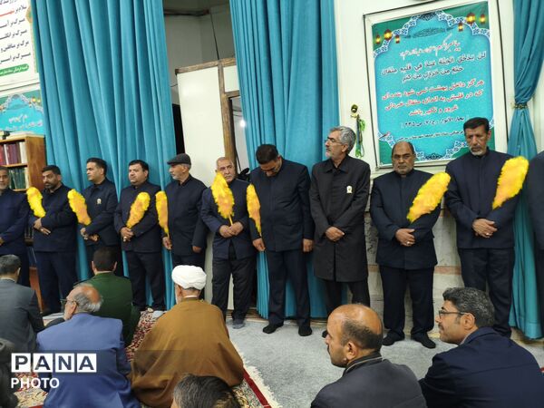 نوای بیعت با رهبری در آیین نورانی مسجد امام رضا (ع) سرخس