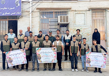 جهادگران شهرستان بن، عازم منطقه خانمیرزا شدند