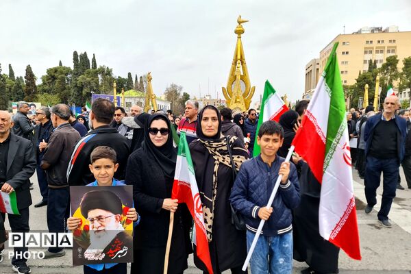 راهپیمایی روز قدس در شیراز