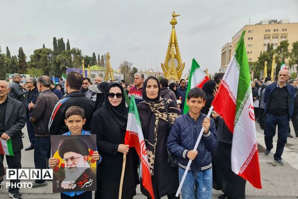 راهپیمایی روز قدس در شیراز