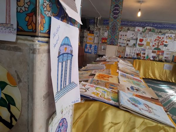 جشنواره هنری «ماها» در دبیرستان معراج ناحیه یک کرج 