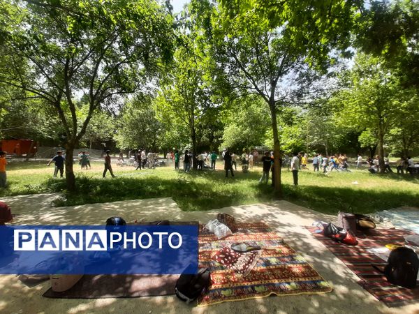 اردوی تفریحی دانش‌آموزان دبستان معلم آشخانه 