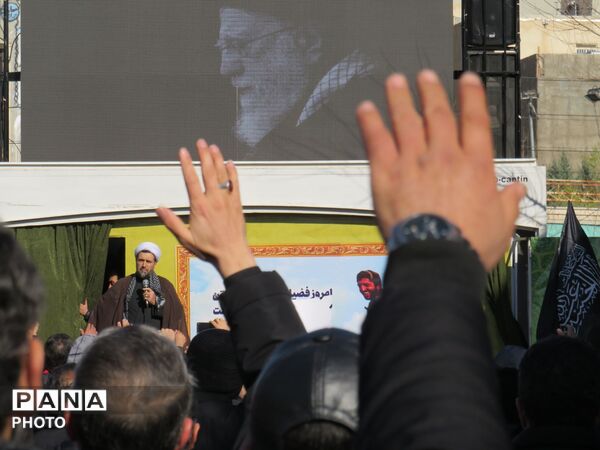 تجمع مردمی برای شهادت رهبر عزیز انقلاب