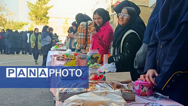 بازارچه کار و فناوری در دبیرستان کوثر فرهنگیان