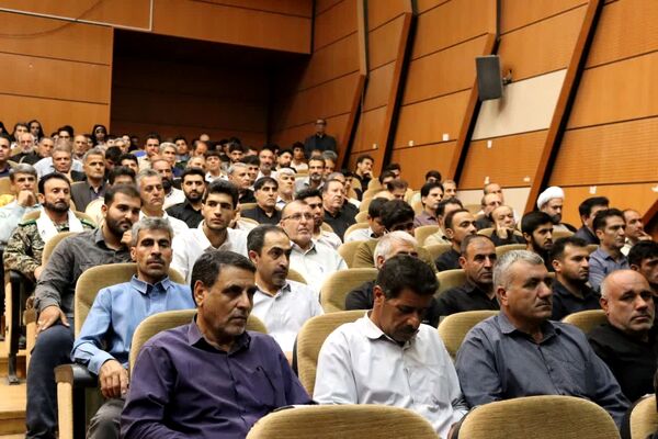 مراسم چهلم شهدای اقتدار در کوهدشت با حضور فرمانده سپاه حضرت ابوالفضل لرستان
