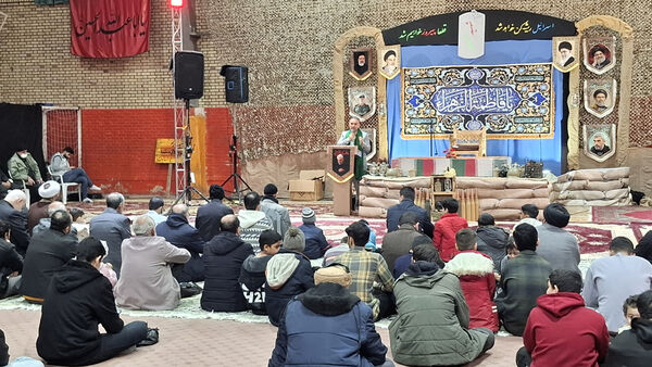 مراسم گرامیداشت نخستین سالگرد تدفین شهید گمنام در بوستان لاله قم