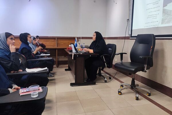 جلسه توانمند سازی دانش آموزان خبرنگاران پانا شهرستان قدس