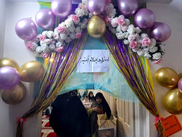 اعتکاف دانش‌آموزان منطقه ۱۶؛ دارالشهدای شهر تهران 