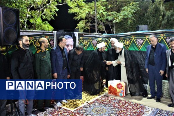 مراسم عزاداری دهه اول ماه صفر در روستای مومن آباد قم