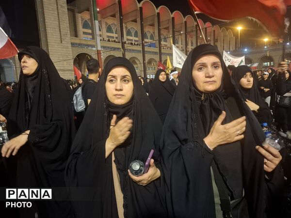 وداع با آقای شهید ایران