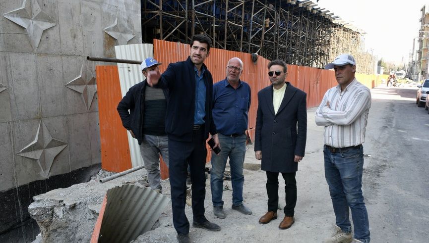 تقاطع غیرهمسطح شهدای خدمت به مرز بهره‌برداری نزدیک شد