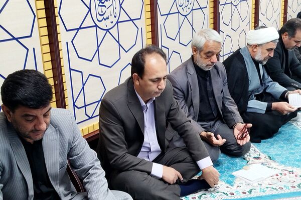 مراسم ارتحال امام خمینی (ره) در اداره آموزش و پرورش ناحیه دو شهرری 
