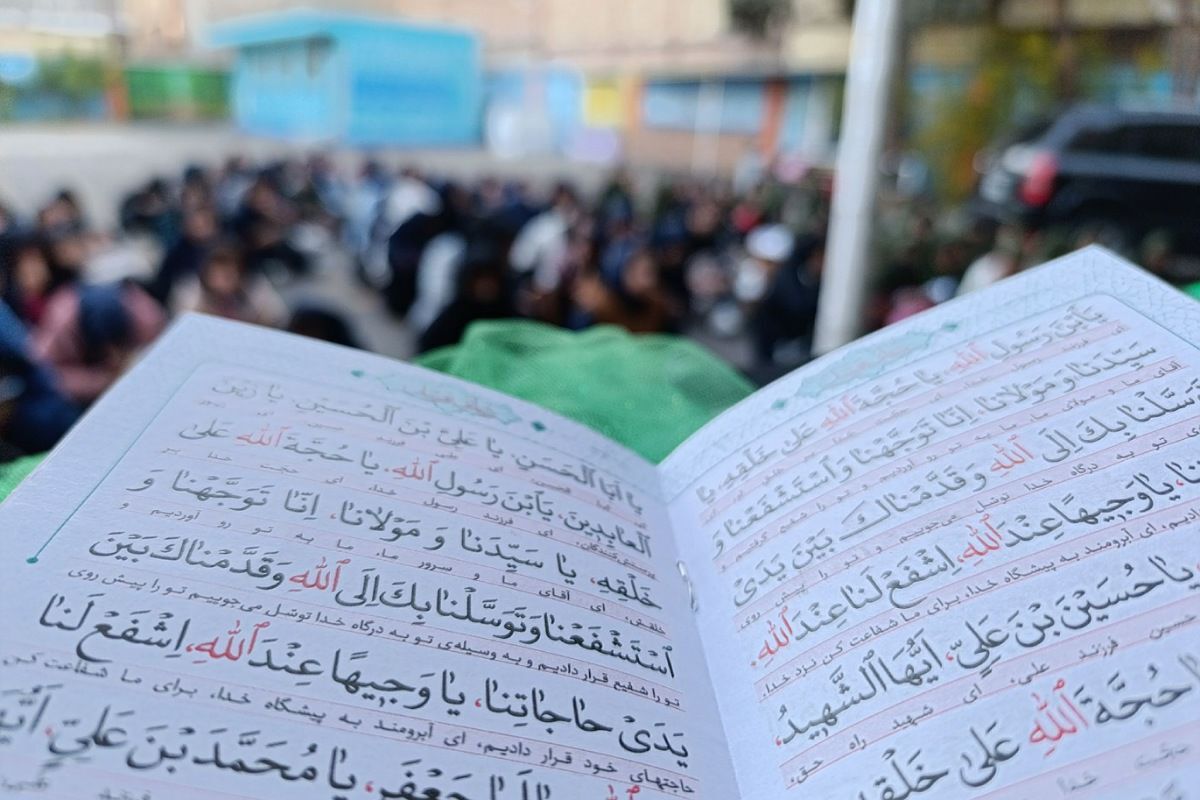  عزاداری در ایام فاطمیه در مدارس شهرستان ملارد