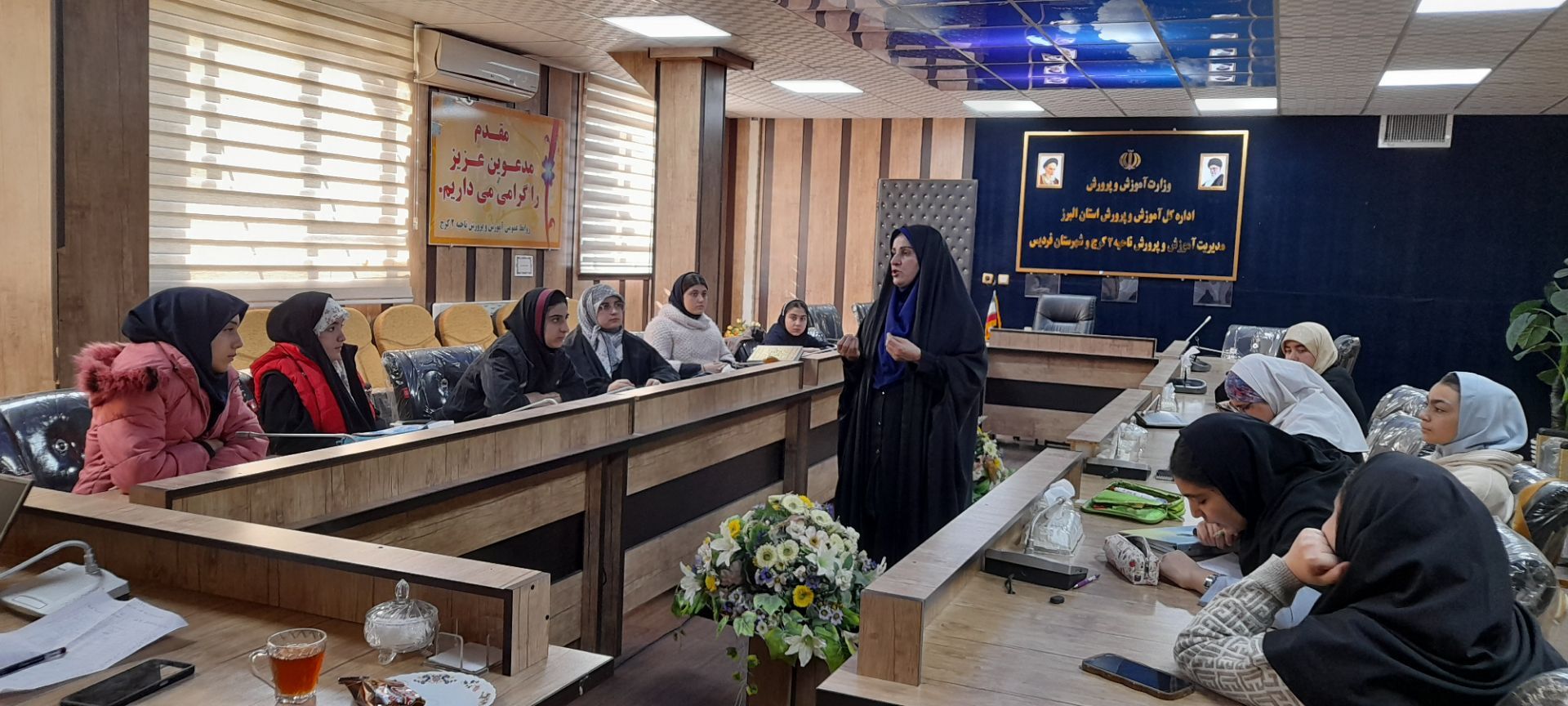 دومین جلسه کارگاه آموزشی خبرنگاران پانا ناحیه 2 کرج 
