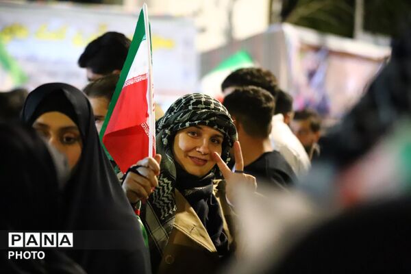 بی‌تاب میناب در شب اربعین شهادت رهبر امت 