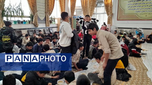 عزاداری شهادت حضرت فاطمه زهرا(س) در دبیرستان ابوریحان یک نیشابور