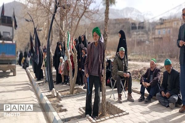 حضورخودجوش مردم سادات شهر بار به مناسبت شهادت حضرت آیت الله خامنه ای 