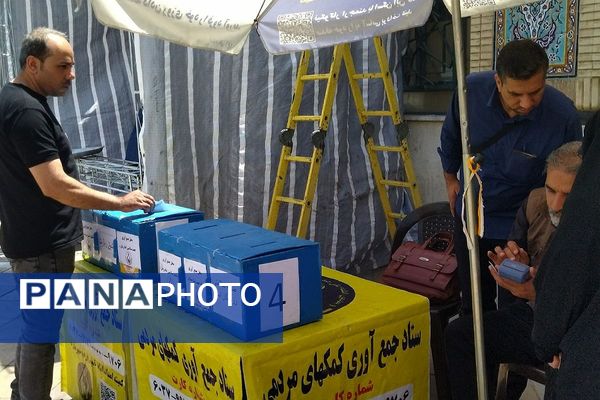 حضور پرشور فرهنگیان و برپایی غرفه های ستاد امر به معروف و نهی از منکر آموزش و پرورش در نمازجمعه 