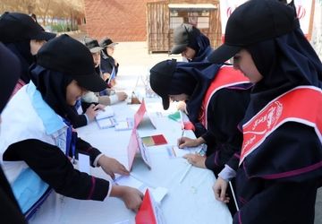 نمایی از بیست و هشتمین دوره انتخابات شوراهای دانش‌آموزی استان آذربایجان شرقی