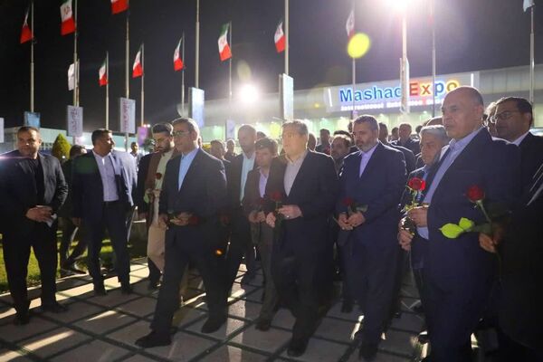 افتتاحیه بیست و دومین نمایشگاه تخصصی گل، گیاه و باغبانی در مشهد