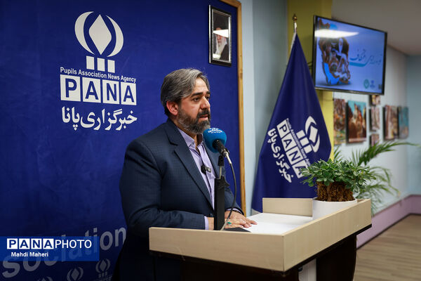 افتتاح نگارخانه و تحریریه دانش‌آموزی خبرگزاری پانا