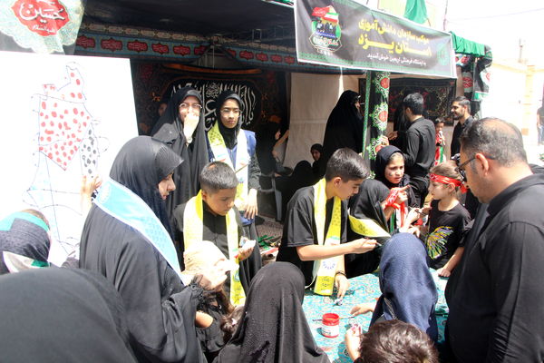 برپایی موکب عشاق الحسین در استان یزد
