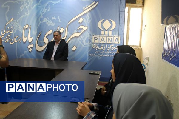 حضور نماینده مردم اهواز، حمیدیه، باوی و کارون در خبرگزاری پانا خوزستان