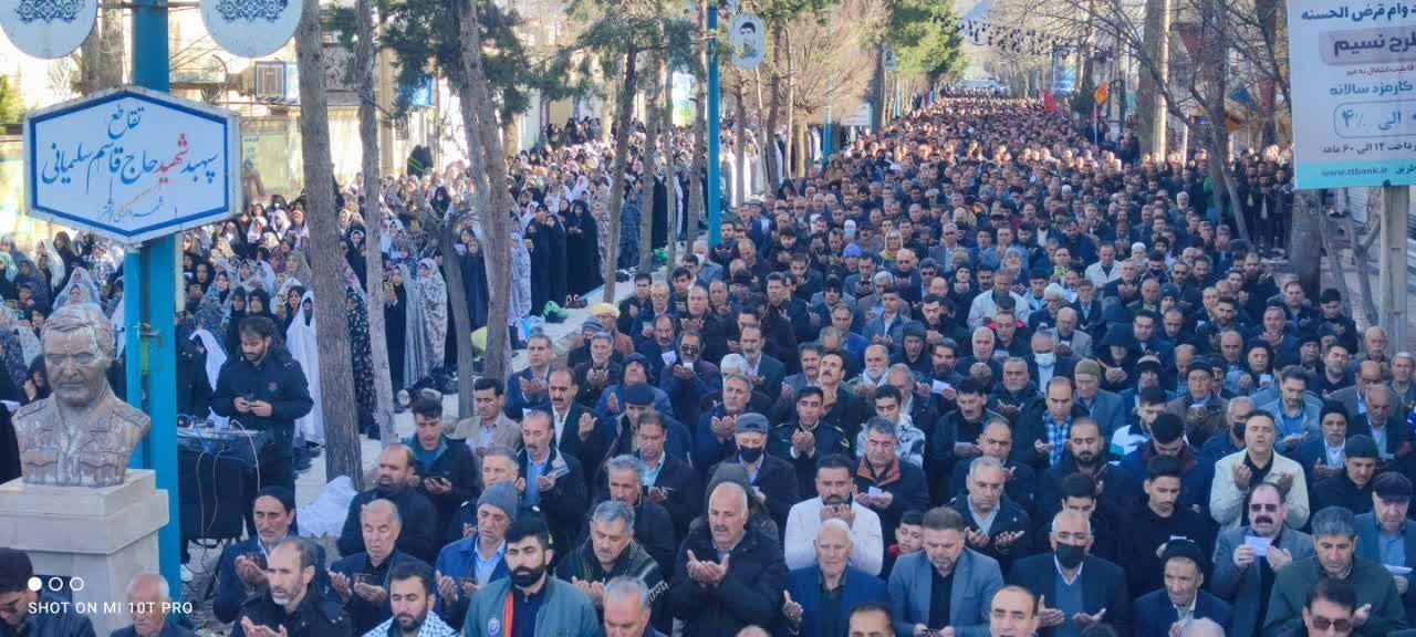 نماز عید فطر در شهرستان سلسله