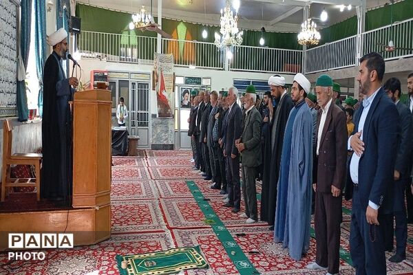 اقامه دومین نماز عبادی، سیاسی جمعه در ماه مبارک رمضان  شهر بار نیشابور 