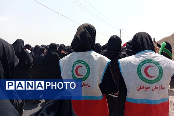 برگزاری مراسم پیاده‌روی اربعین حسینی در صباشهر