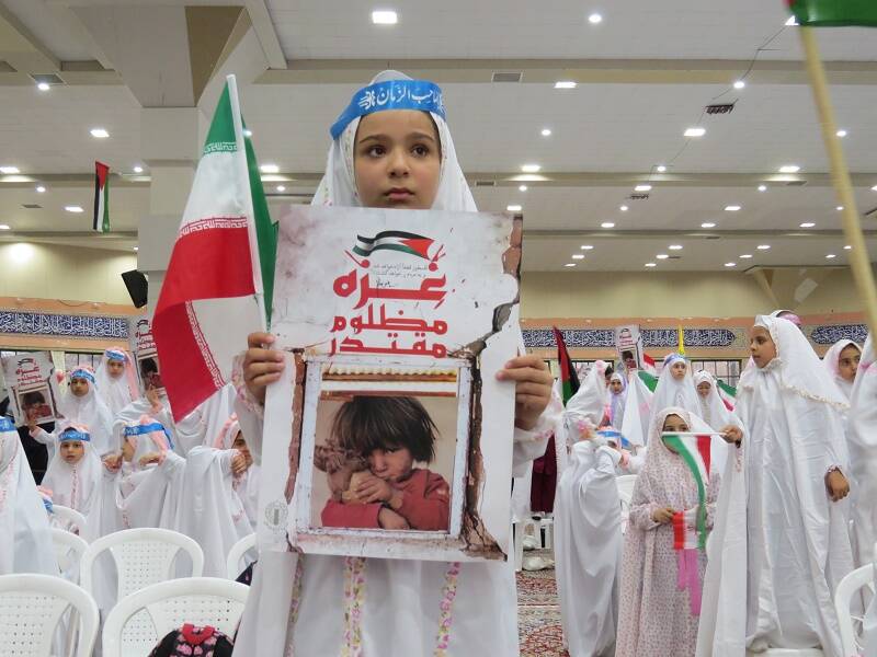 برگزاری جشن روزه اولی دختران در مصلی امام خمینی(ره) شهرستان بجنورد
