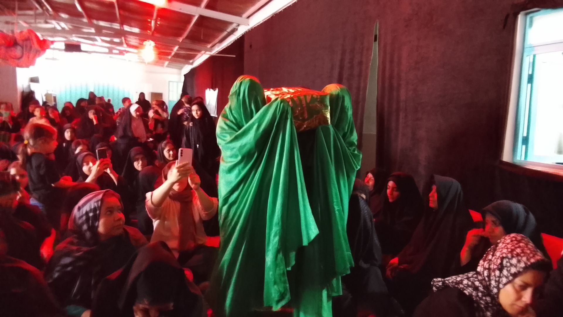 سوگواری مردم شهرستان دلیجان در روز شهادت حضرت رقیه (س) دختر سه ساله امام حسین (ع)