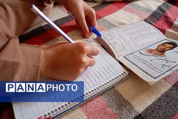 تفریح و مطالعه دانش آموزان معکتف در مسجد شهر بار 