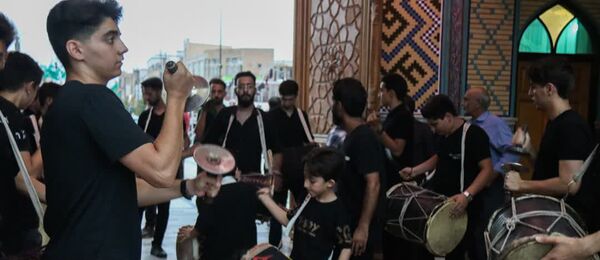 اقامه هیئت عزاداران حضرت رقیه (س) در کاشان