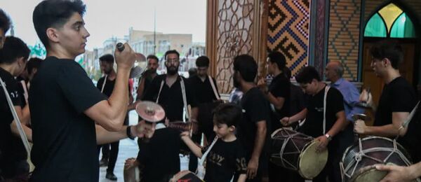 اقامه هیئت عزاداران حضرت رقیه (س) در کاشان